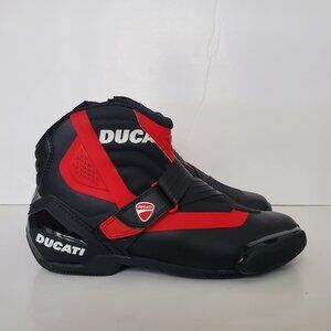 DUCATI ITALIAN Biker Shoes Boots Theme C2 Men's Size 11.5 *READ